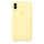 APPLE Silikonowe etui do iPhonea XS Max - łagodny żółty MUJR2ZM/A - 1462871 - zdjęcie 4